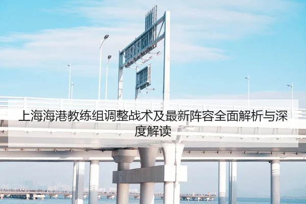 上海海港教练组调整战术及最新阵容全面解析与深度解读 - LEYU SPORTS